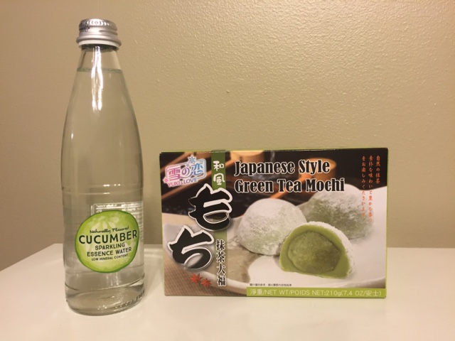 A Few Of My Favorite Things: Japanese Mochi and Cucumber Water